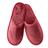 Luxury Slipper aus bordeaux Velours