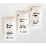 Eco shower cap in flowpack