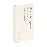 Éponge de Cirage à Chaussures emballage cartoné crème