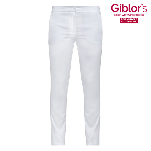Pantalone Rebecca, Colore Bianco - Giblor's