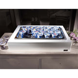 Porta Yogurt Refrigerato Con 22 Spazi, bianco, buffet 5 Stelle - Pintinox