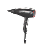 Asciugacapelli a filo Valera Swiss Silent Jet 8500 Ionic TF, 2000W, nero, Cordone Spiralato