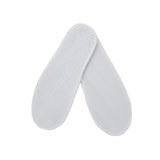 Chaussons fermées en éponge blanche
