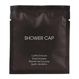 Duschhaube in thermogeschweißter Verpackung