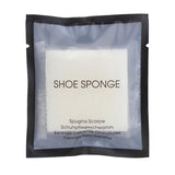 Schuhpflegeschwamm in thermogeschweißter Verpackung