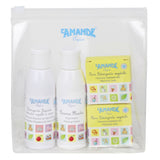 Trousse à Fermeture éclair en PVC Transparent, Complète - L'Amande Enfant