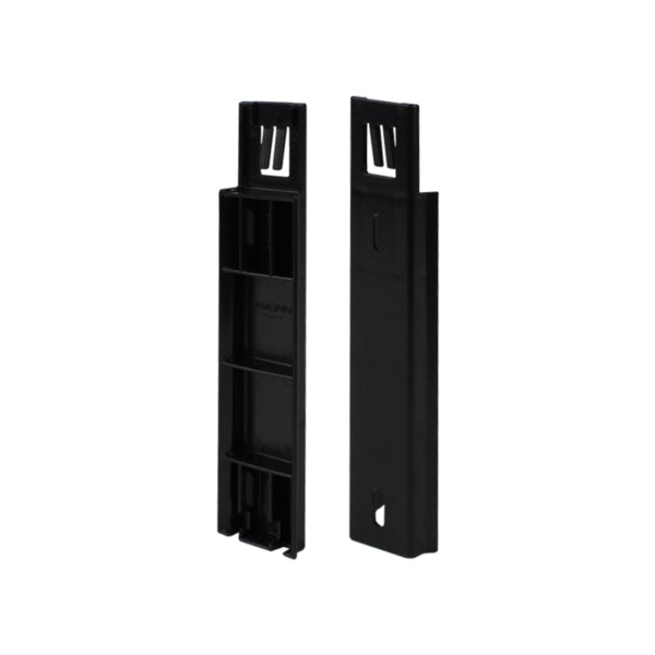 Supporto Da Parete Antico Per 4 Code – Porta Coda In Metallo Nero – Accessorio Vintage Per Appendiabiti