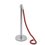 Colonna Formacorsie in Acciaio Satinato Argentato