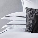 Kissenbezug mit Einschlag aus glattem Satin 300 Fäden New York – Frette