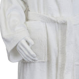 Peignoir à capuche en tissu éponge en fil ring 420 g/m2