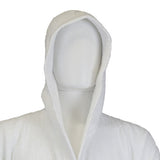Peignoir à capuche en tissu éponge en fil ring 420 g/m2