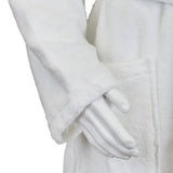 Accappatoio modello collo a scialle in spugna soft touch, 380g/m2