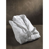 Peignoir à col châle en tissu éponge en fil ring 420 g/m2