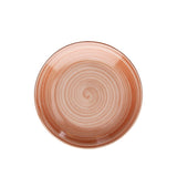 Piatto Dessert Ø cm 20, colore Mattone, collezione Giotto - Tognana Porcellane