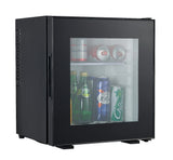 Minibar pour Hôtels 20L Silencieux, Porte vitrée, Thermoélectriques