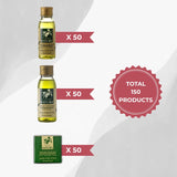 Mini Kit d'Accueil Cosmesi Natura Huile D'olive - 150 pièces