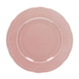 Piatto Piano In Porcellana Rosa Ø cm 28, collezione Vecchio Vienna - Tognana Porcellane