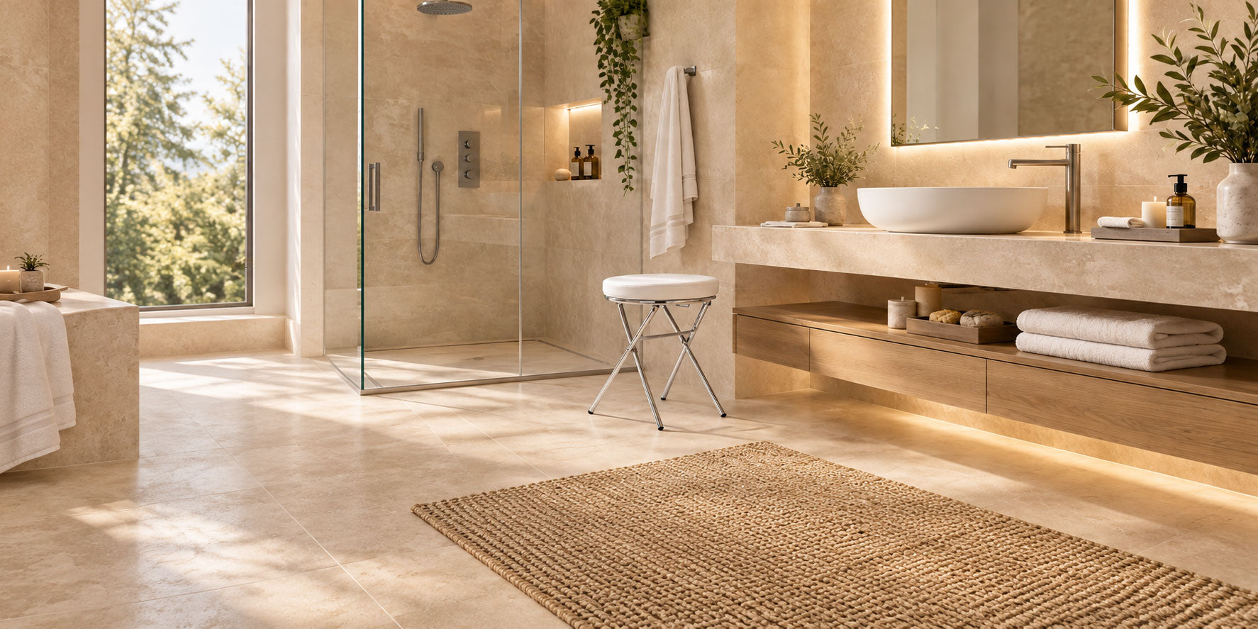 Tabourets de salle de bain