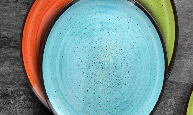 Tognana Show Plate Colourful