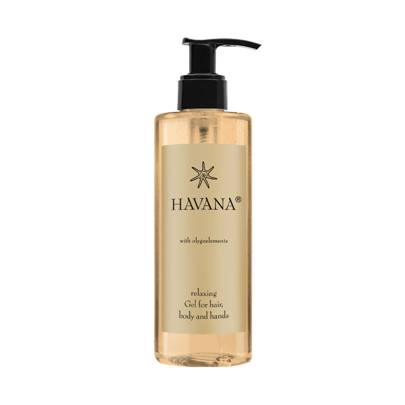 Dispensador recargable de Gel ducha y Champú, 300 ml - Havana