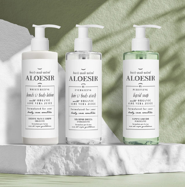 Nachfüllbarer Flüssigseifenspender, 300 ml - Aloesir