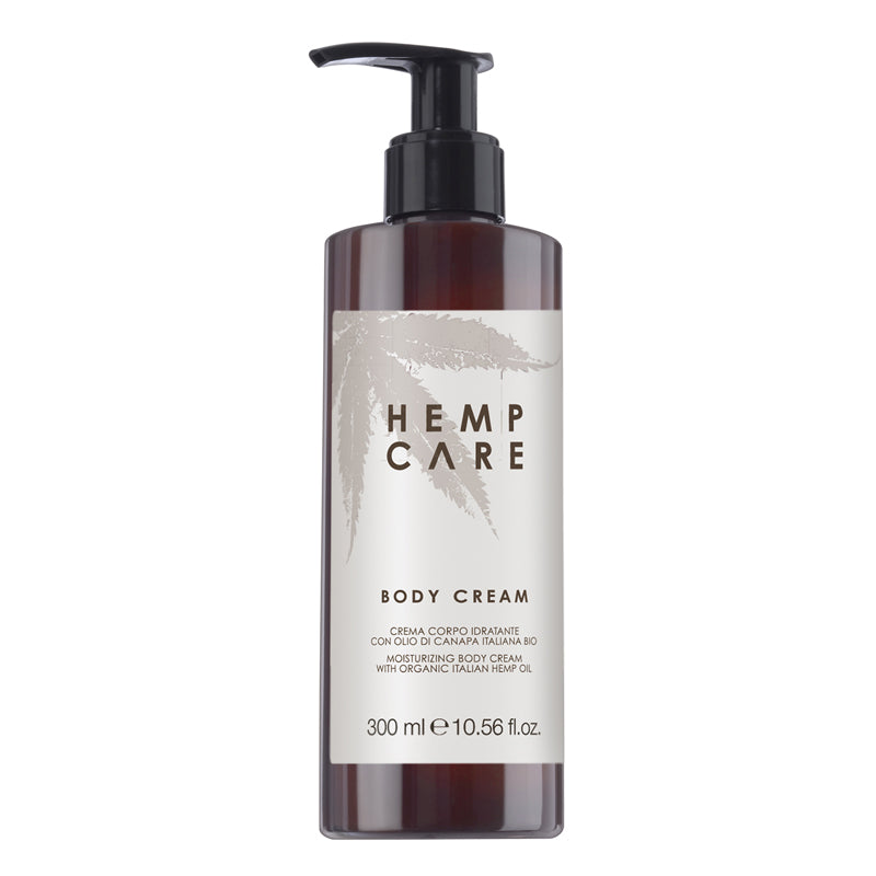 Refillable Body Cream Dispenser, 300 ml - Hemp Care