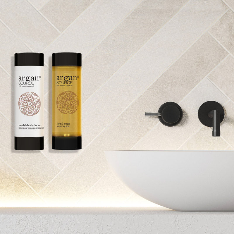 Distributeur jetable Savon Liquide, 350 ml - Argan Source