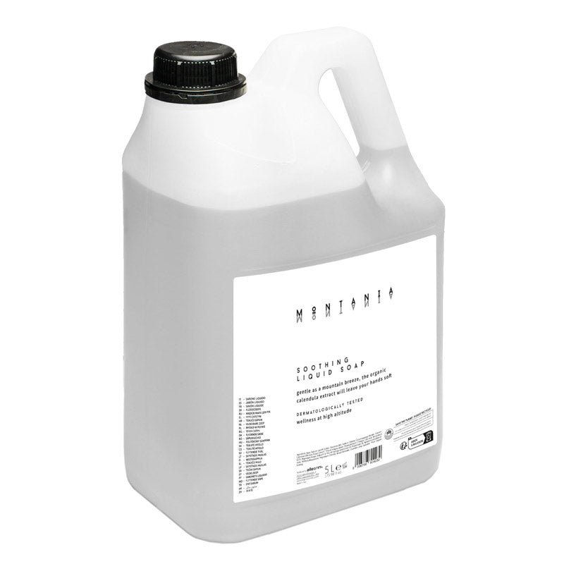 Sapone liquido, ricarica 5 L per dispenser - Montania