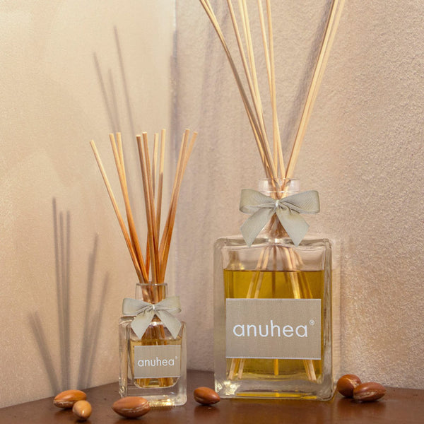 Diffusore ad osmosi in vetro trasparente, argan 400 ml - Anuhea
