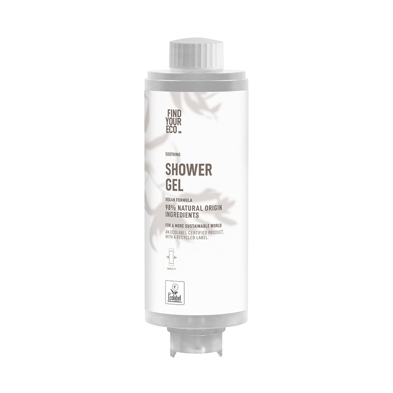 Refillable shower gel dispenser, 320 ml - Find your eco