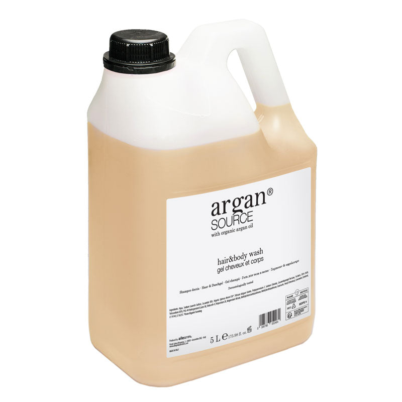 5 L container shampoo and shower gel - Argan Source