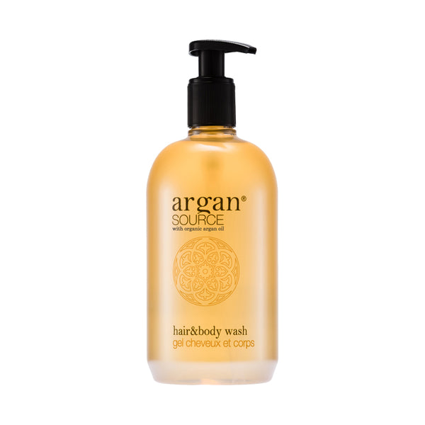 Dispenser ricaricabile Bagnodoccia e Shampoo, 500 ml - Argan Source