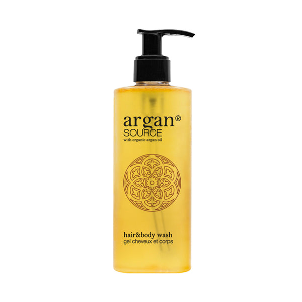Dispenser ricaricabile Bagnodoccia e Shampoo, 300 ml - Argan Source