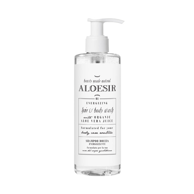 Dispenser ricaricabile Bagnodoccia e Shampoo, 300 ml - Aloesir