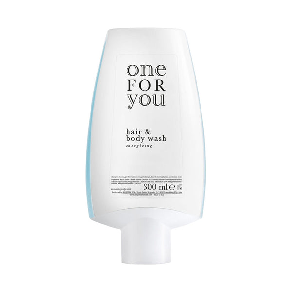 Distributeur Con-Tatto Shampooing et Gel Douche, 300 ml - One For You