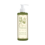 Distributeur rechargeable Shampooing et Gel Douche, 300 ml - Oliva del Mediterraneo