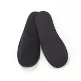 Ciabattine nere chiuse in spugna