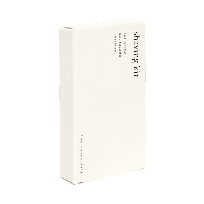 Kit de Rasage emballage cartoné crème