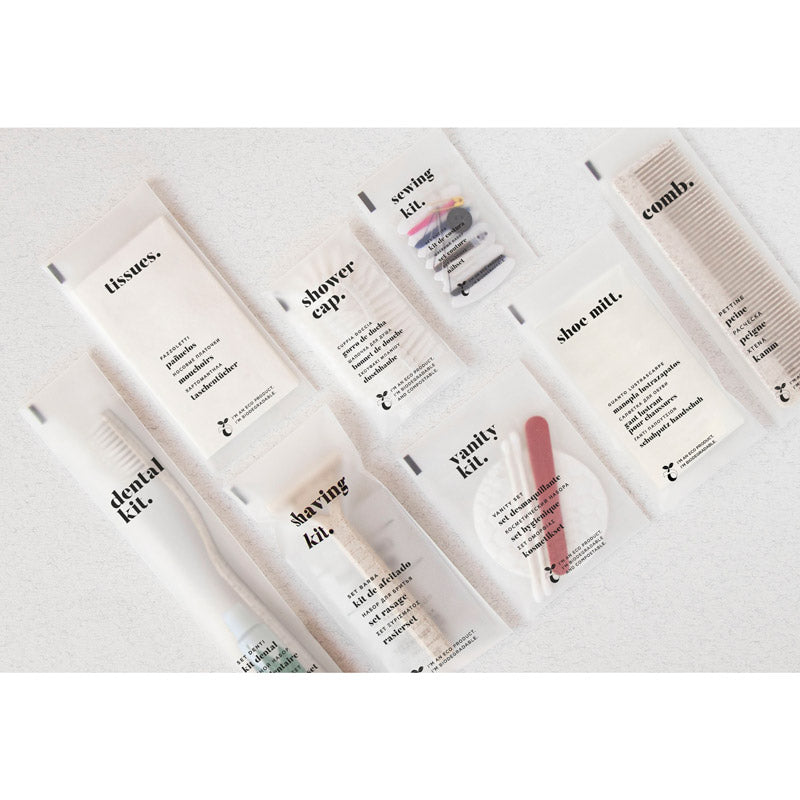 Kit de mouchoirs en flowpack écologique