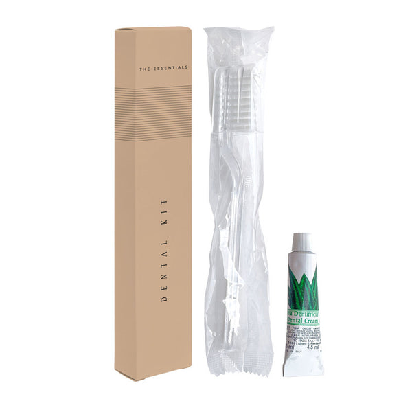 Oral Hygiene kit in Kraft-paper carton
