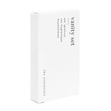 Set cosmético en funda de cartón blanco