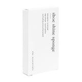 Éponge de Cirage à Chaussures emballage cartoné blanc