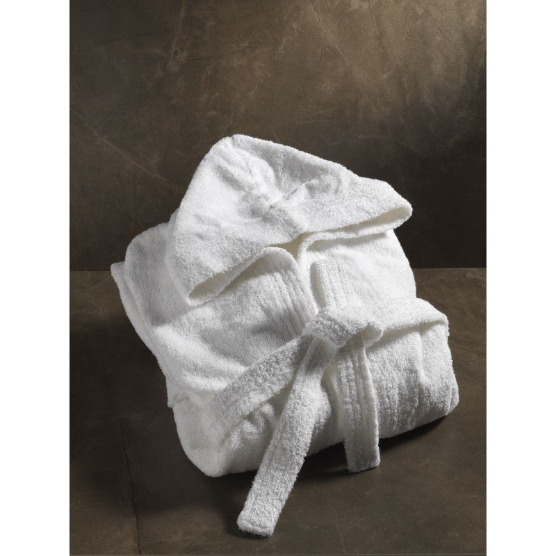 Bademantel Modell mit Schalkragen aus Soft Touch Frottier 380 g/qm