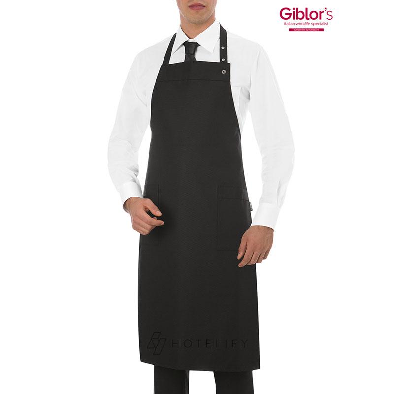 Grembiule Anversa, colore Nero - Giblor's