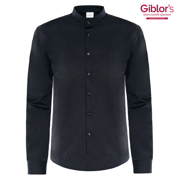 Chemise Novak, Noire, Taille XL - Giblor's