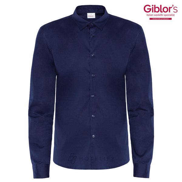 Chemise Peter, Bleue, Taille 3XL - Giblor's