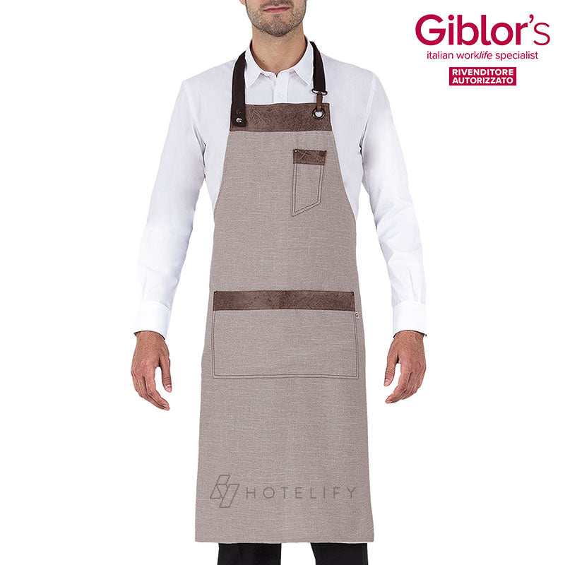 Grembiule Tropez Fake Linen - Giblor's