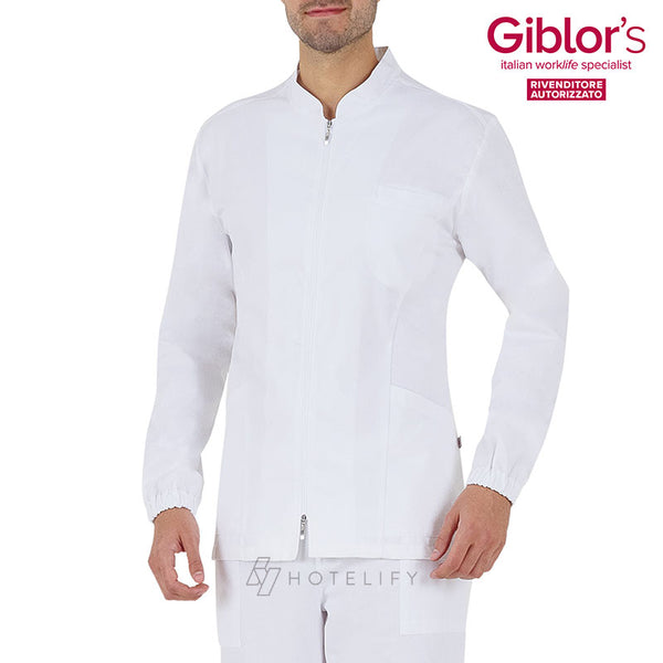 Casacca Gabriele, Colore Bianco - Giblor's
