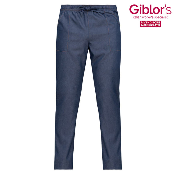 Pantalone Saul, Colore Jeans Blu - Giblor's