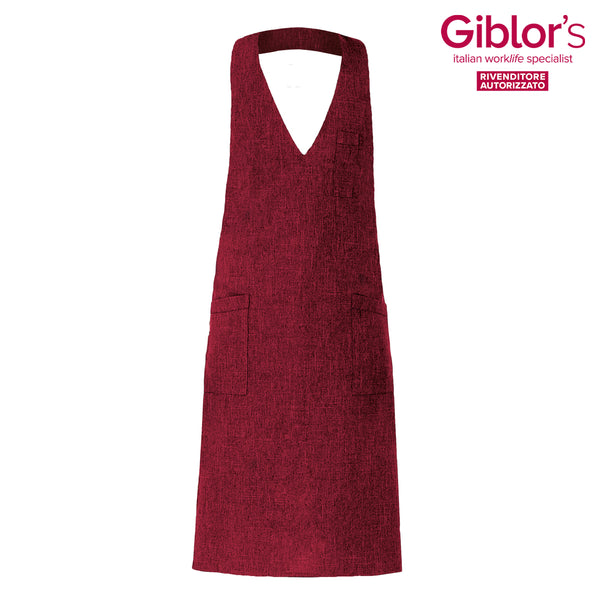 Grembiule Reno, colore Bordeaux - Giblor's